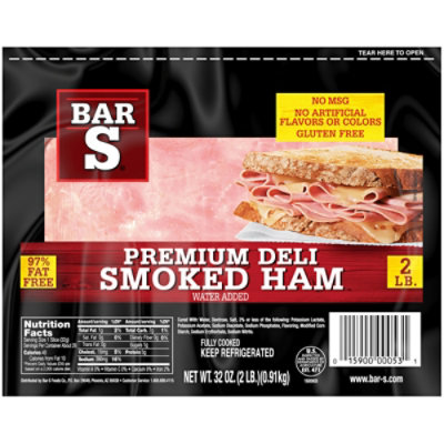 Bar-S Ham 4x6 Cooked - 32 Oz - Image 2