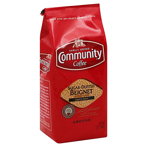 Community Coffee Sugar Dusted Beignet - 12 Oz