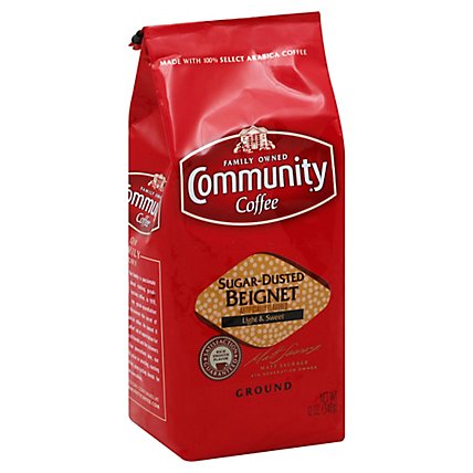 Community Coffee Sugar Dusted Beignet - 12 Oz - Image 1