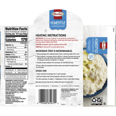 Hormel Homestyle Mashed Potatoes - 20 Oz. - Image 2