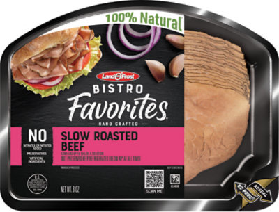 Land O Frost Bistro Favorites Slow Roasted Beef - 6 Oz - Image 1