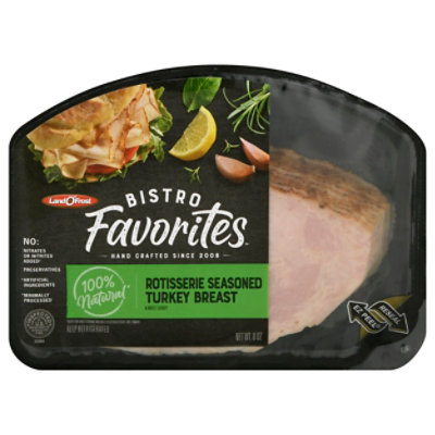 Land O Frost Seasoned Turkey Bistro Favorites Natural Rotisserie - 8 Oz - Image 3