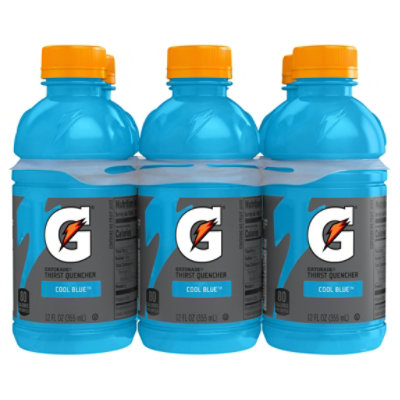Gatorade Cool Blue - 6-12 Fl. Oz.