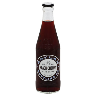 Boylans Black Cherry Soda - 12 Fl. Oz. - Image 1