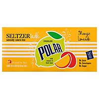 Polar Seltzer Mango Limeade - 8-12 Fl. Oz. - Image 1