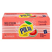 Polar Seltzer Lemonade Watermelon - 8-12 Fl. Oz. - Image 3