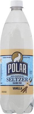 Polar Seltzer Vanilla - 1 Liter - Image 1