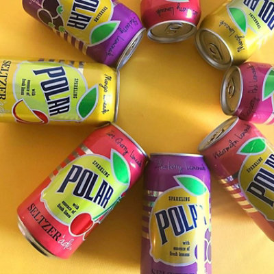 Polar Seltzer Water Pink Lemonade Raspberry - 8-12 Fl. Oz. - Image 5