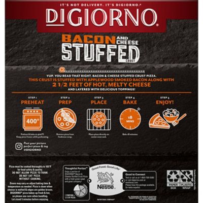 DIGIORNO Pizza Cheese Stuffed Crust Pepperoni Frozen - 22.822 Oz - Image 2