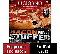 DIGIORNO Pizza Cheese Stuffed Crust Pepperoni Frozen - 22.822 Oz