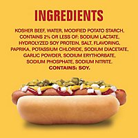 Hebrew National 97% Fat Free Beef Franks Hot Dogs - 6 Count - Image 5