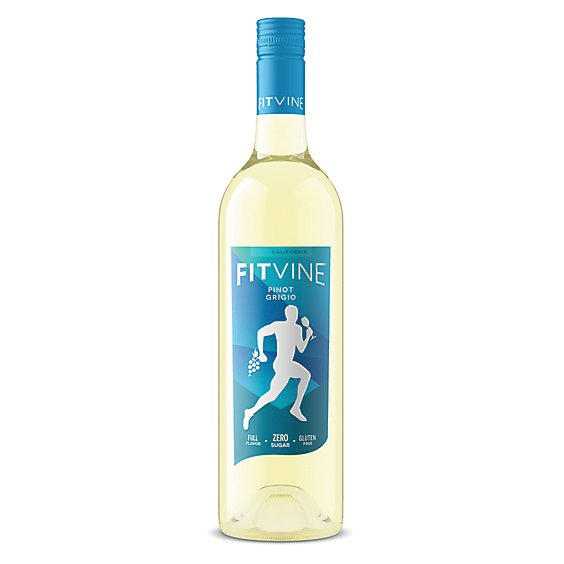 FitVine Pinot Grigio California White Wine - 750 Ml