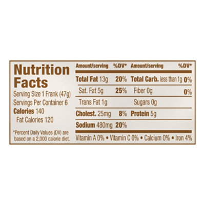 Nathan's Famous All Natural Uncured Beef Hot Dogs - 10 Oz - Image 3