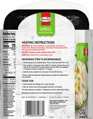 Hormel Tray Garlic Mashed Potatoes - 20 Oz - Image 6