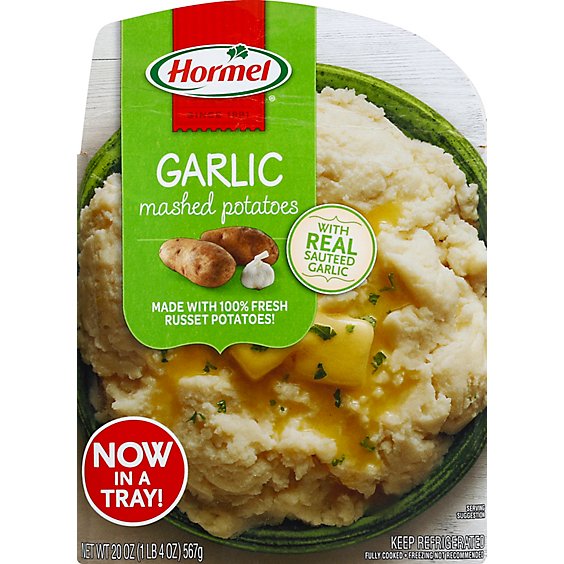 Hormel Tray Garlic Mashed Potatoes - 20 Oz