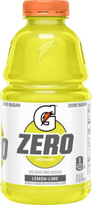 Gatorade Zero Thirst Quencher Lemon Lime Bottle- 32 fl oz - Image 2