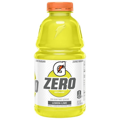 Gatorade Zero Thirst Quencher Lemon Lime Bottle- 32 fl oz