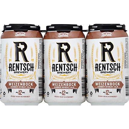 Rentsch Brewery Weizenbock Six Pack In Cans - 6-12 Fl. Oz. - Image 2