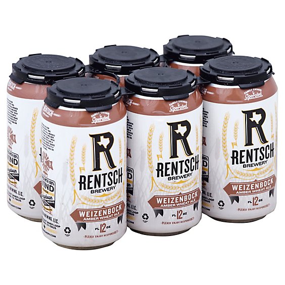 Rentsch Brewery Weizenbock Six Pack In Cans - 6-12 Fl. Oz.