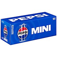 Pepsi Soda Mini -10-7.5 Fl. Oz. - Image 2