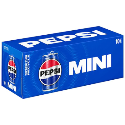 Pepsi Soda Mini -10-7.5 Fl. Oz. - Image 2