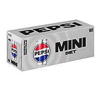 Pepsi Diet Soda Mini - 10-7.5 Fl. Oz.