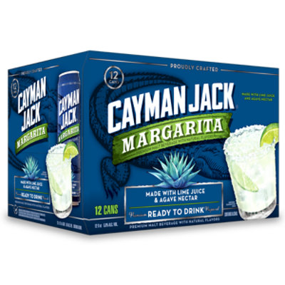 Cayman Jack Margarita In Cans - 12-12 Fl. Oz.