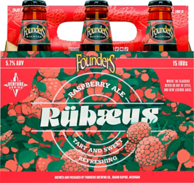 Founders Rubaeus Ale In Cans - 6-12 Fl. Oz. - Image 4