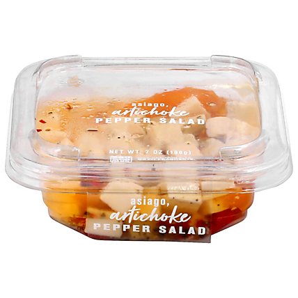 Dellalo Deli Fresh Asiago Artichoke Pepper Salad - 7 Oz - Image 3