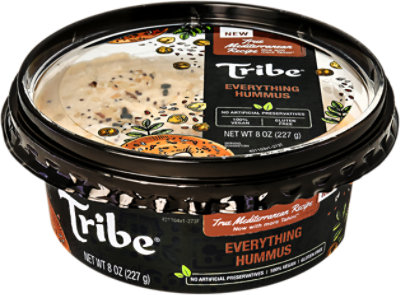 Tribe Hummus All Natural Everything - 8 Oz - Image 3