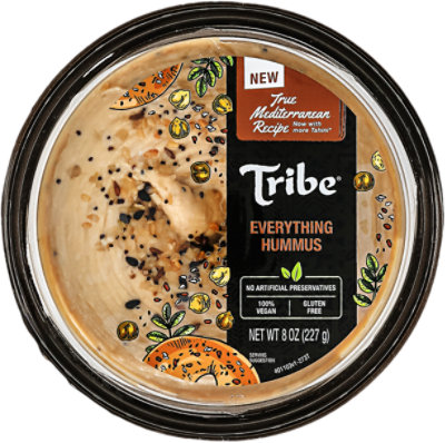 Tribe Hummus All Natural Everything - 8 Oz - Image 2