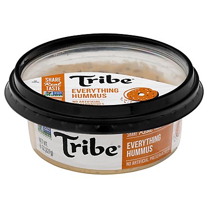 Tribe Hummus All Natural Everything - 8 Oz - Image 1