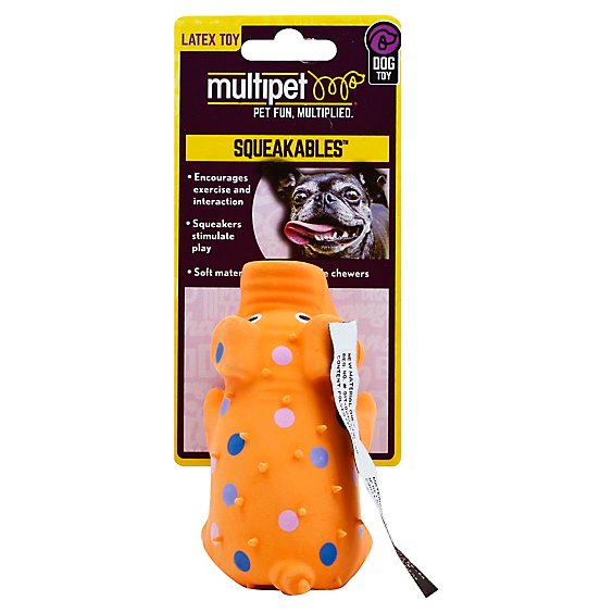 Multipet Dog Toy Globlets 4 Inch - Each