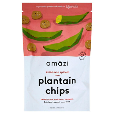 Amazi Cinnamon Spiced Plantain Chips - 2.2 Oz - Image 1