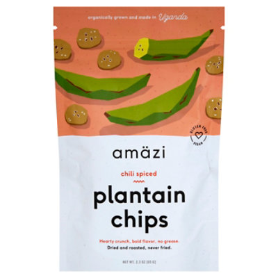 Amazi Chili Spiced Plantain Chips - 2.2 Oz - Image 1