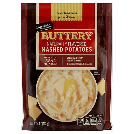 Signature SELECT Potatoes Mashed Buttery - 4 Oz