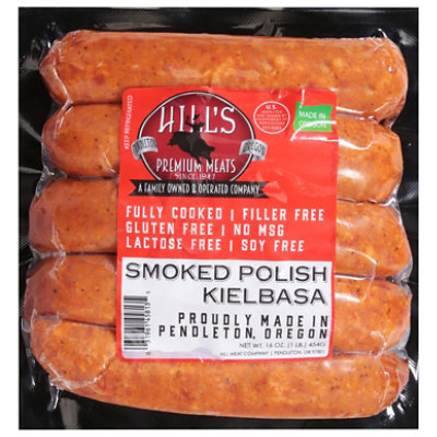 Hills Smoked Kielbasa Sausage - 1 Lb - Image 3