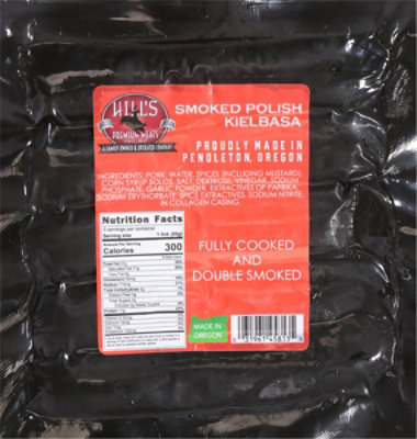 Hills Smoked Kielbasa Sausage - 1 Lb - Image 6