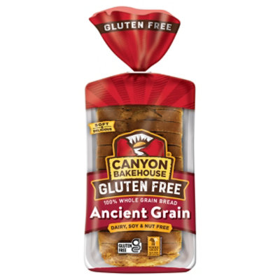 Canyon Bakehouse Ancient Grain Gluten Free 100% Whole Grain Sandwich Bread - 15 Oz
