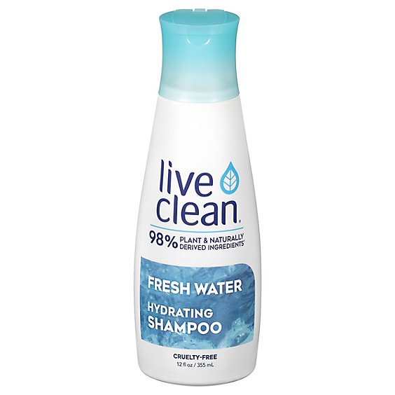 Live Clea Shampoo Fresh Water - 12 Oz