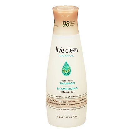 Live Clea Shampoo Argan Oil - 12 Oz - Image 3