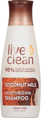 Live Clea Shampoo Coconut Milk - 12 Oz - Image 2