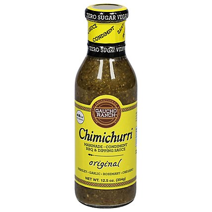 Gaucho Ran Sauce Chimchrri O - 12.5 Fl. Oz. - Image 2