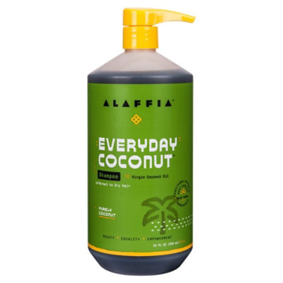 Alaffia Shampoo Evrydy Coconut - 32 Oz - Image 3