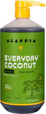 Alaffia Shampoo Evrydy Coconut - 32 Oz - Image 2