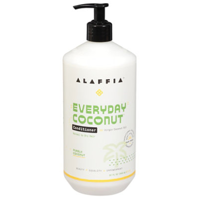 Alaffia Conditioner Evrdy Coconut - 32 Oz - Image 3