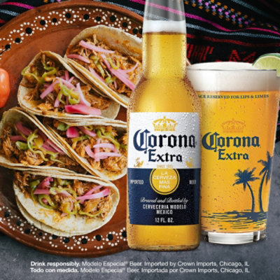 Corona Extra Lager Mexican Beer 4.6% ABV Bottle - 6-12 Fl. Oz. - Image 2