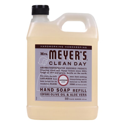 Mrs. Meyers Clean Day Hand Soap Refill Lavender Scent - 33 Fl. Oz. - Image 2