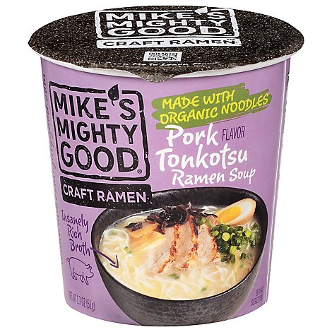 Mikes Mig Soup Cup Pork Tnkotsu Org - 1.7 Oz