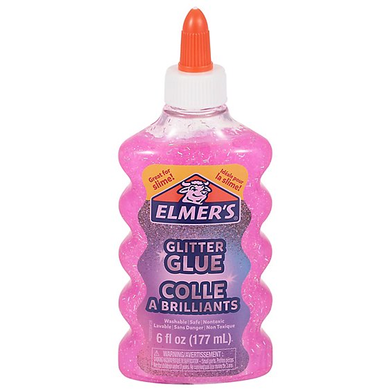 Elmers Glitter Glue Pink - 6 Oz